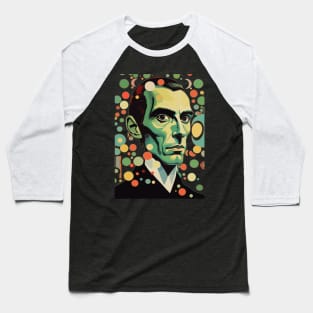 Count Vlad  -  Pop Art Portrait: Vampiric Chic in Pastel Tones Baseball T-Shirt